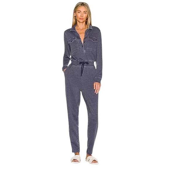 525 America Revolve Distressed Utility Jumpsuit, Ink Color, Women's Small, NWT - Picture 1 of 10